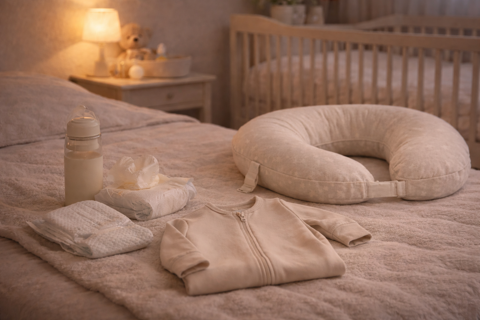 💤Madrugada com recém-nascido: 5 itens que toda mãe deveria deixar prontos antes de dormir